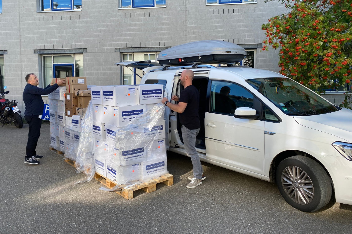 Tourniquets und Rettungsdecken für Notfallversorgung